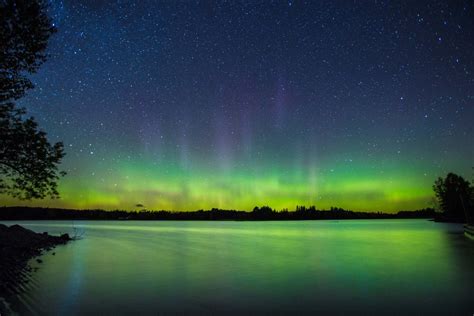 aurora borealis northern lights maine